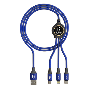 3-in-1 Smart IC Detachable Cable