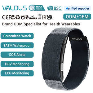 VALDUS 2026 OEM Custom Logo ECG Health Screenless Smart Bracelet