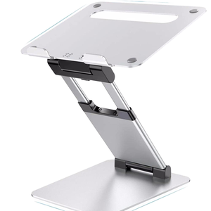 Ergonomic Notebook Holder Portable Foldable Aluminum Computer Desk Stand