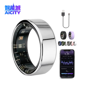 Sheng Qiong Steel Smart Ring App Control 5 ATM Waterproof