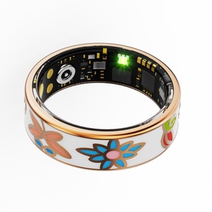Fashion Ladies Luxury Smart Ring Blood Pressure Health Tracker