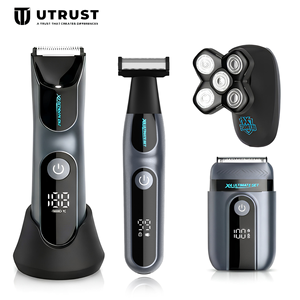 Men's 4-in-1 Electric Shaver LED Rechargeable Razor