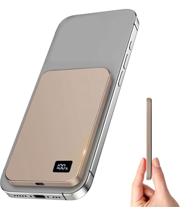 Ultra Thin Portable 15w 20W Wireless Magnetics Fast Slim Charging Powerbank