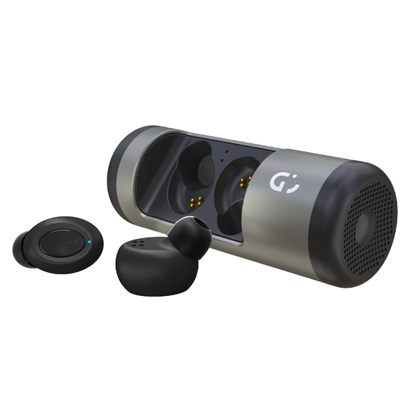iGear Twinbod 2.0 earbuds with speaker case
