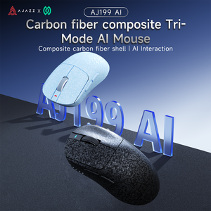 AI Gaming Mouse Carbon Fiber Shell